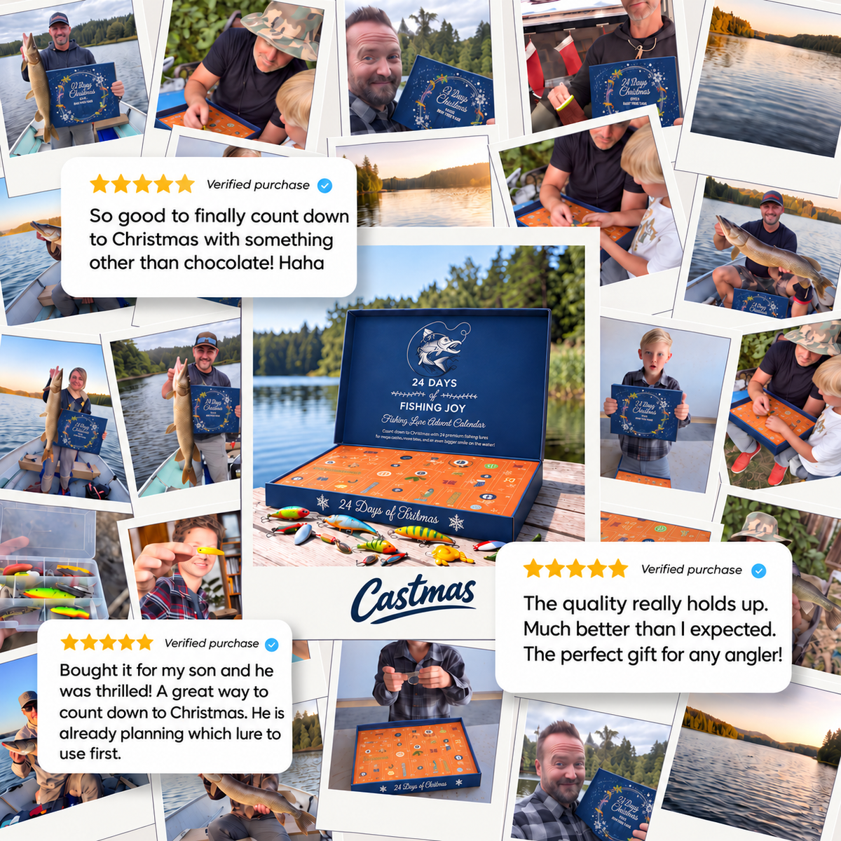 Castmas™ Fishing Advent Calendar