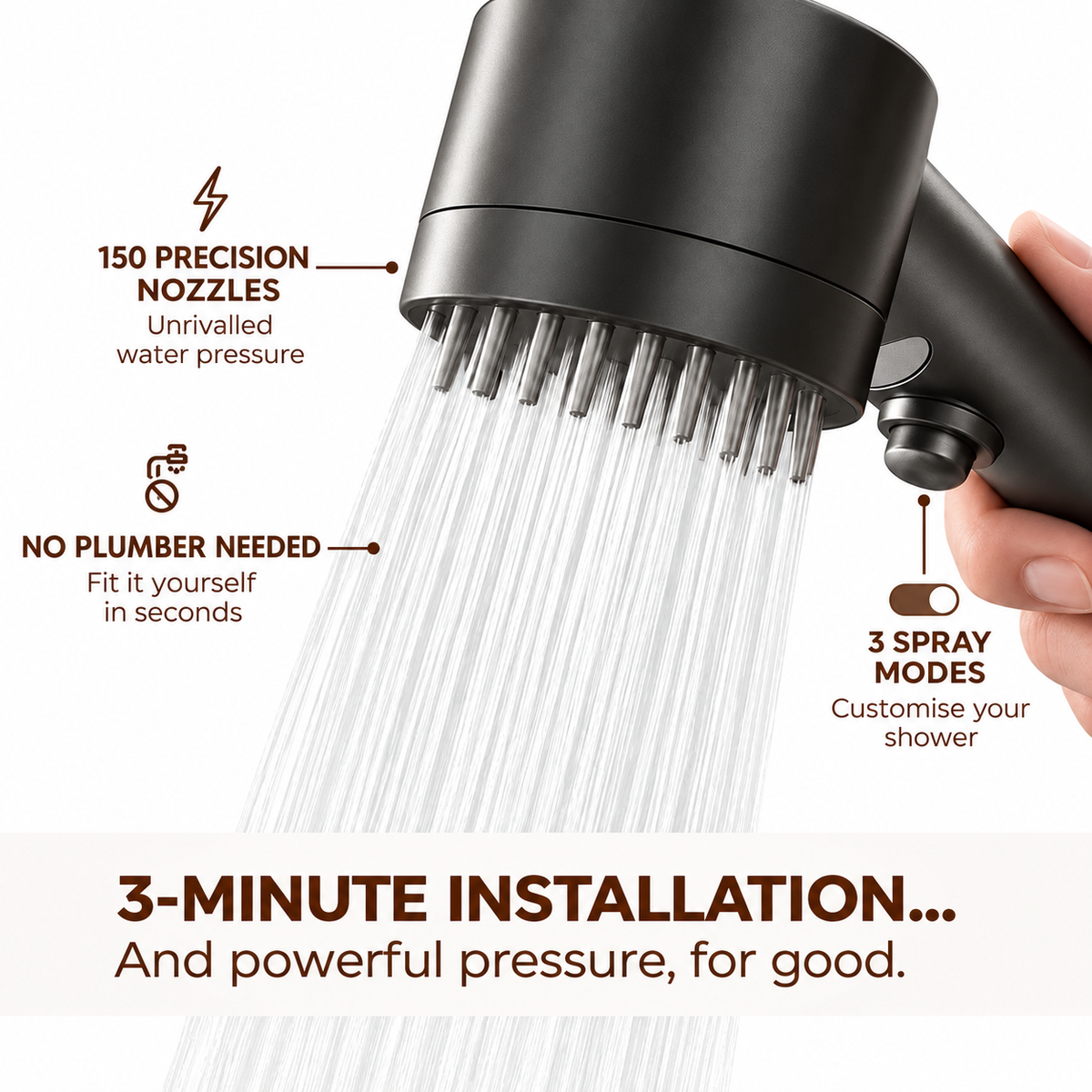 Clarea™ Filtered Shower Head